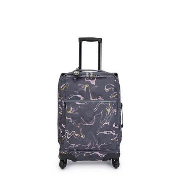 Kipling Darcey Small Printed Carry-On Rolling Matkalaukut Sininen | FI 1744CT